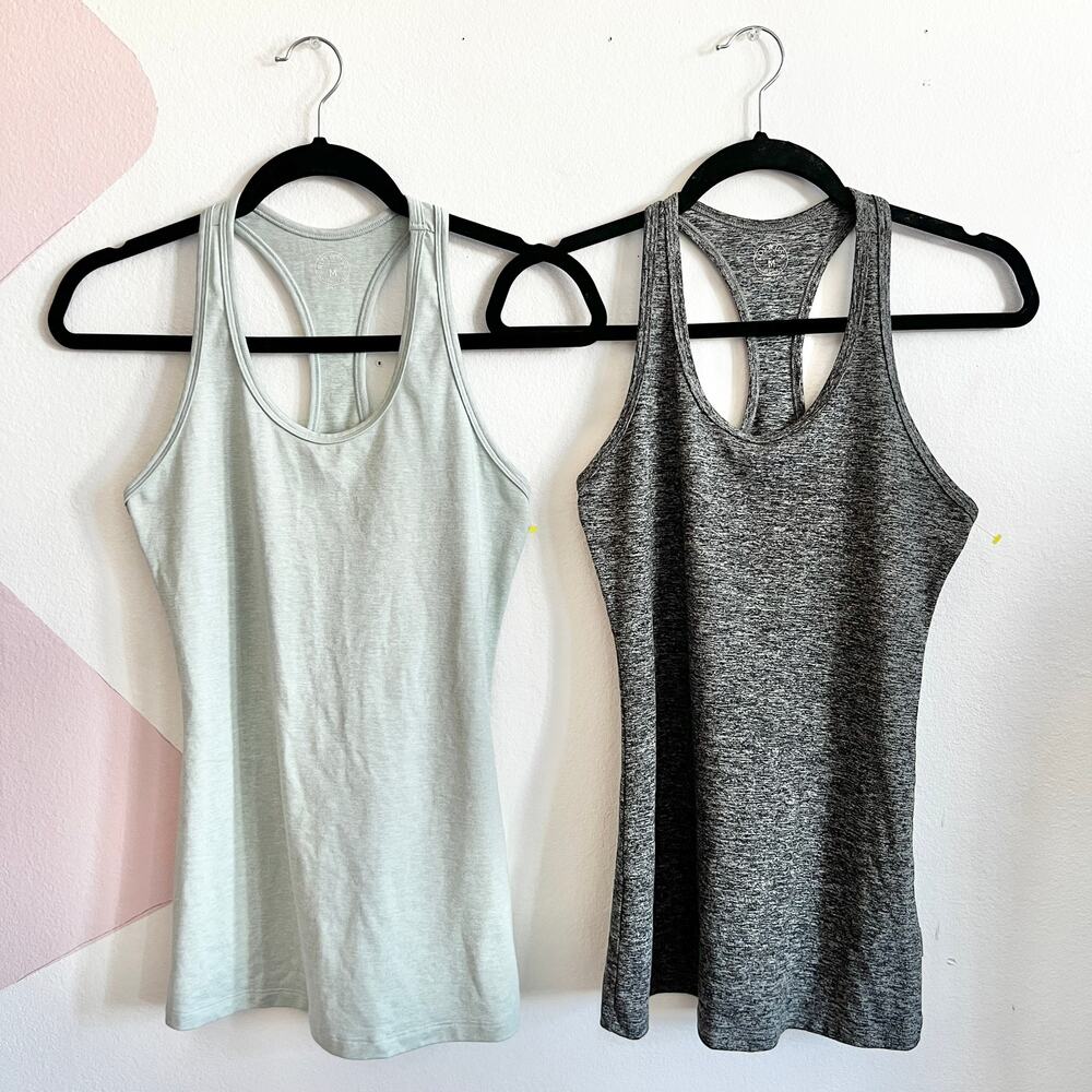 KOS Racerback Tank Top, Y2K Athleisure‎ 2000s Casual Pilates Yoga Medium